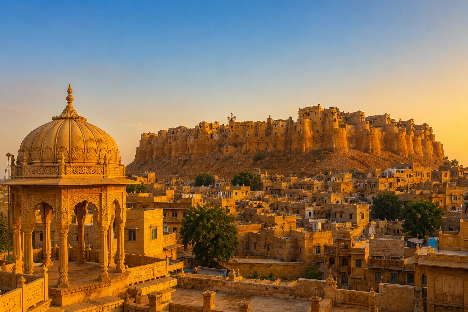 Jaisalmer City Tour - forts and havelis