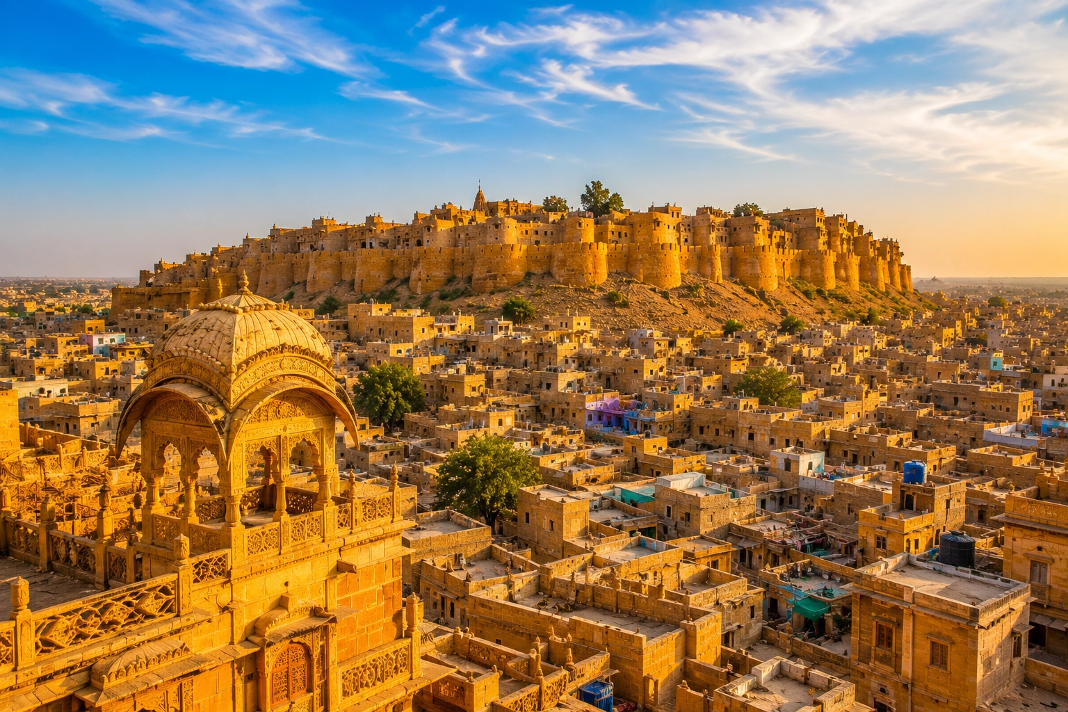 Jaisalmer Fort golden hour city tour